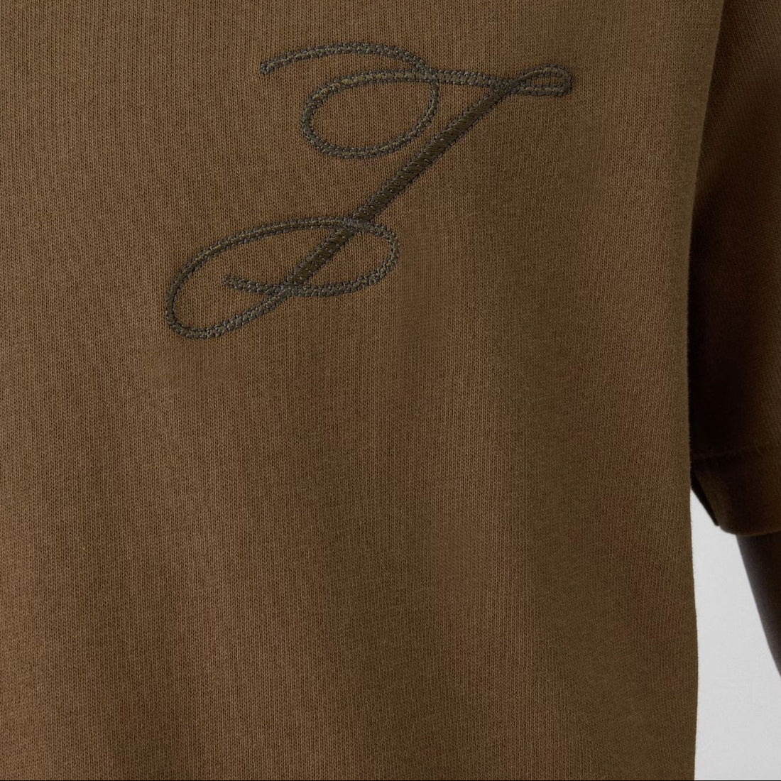 Jacquemus Logo Embroidery T-Shirt