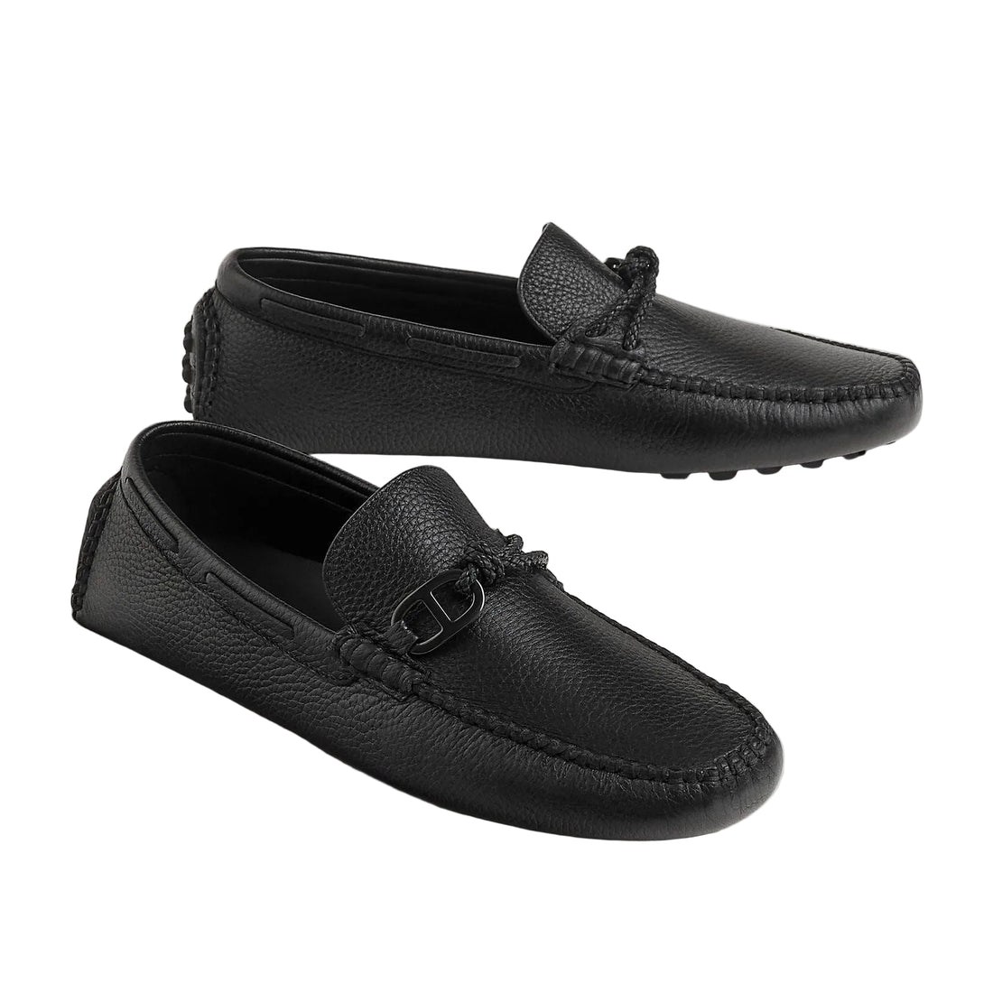 Hermes Alessandro Leather Loafer