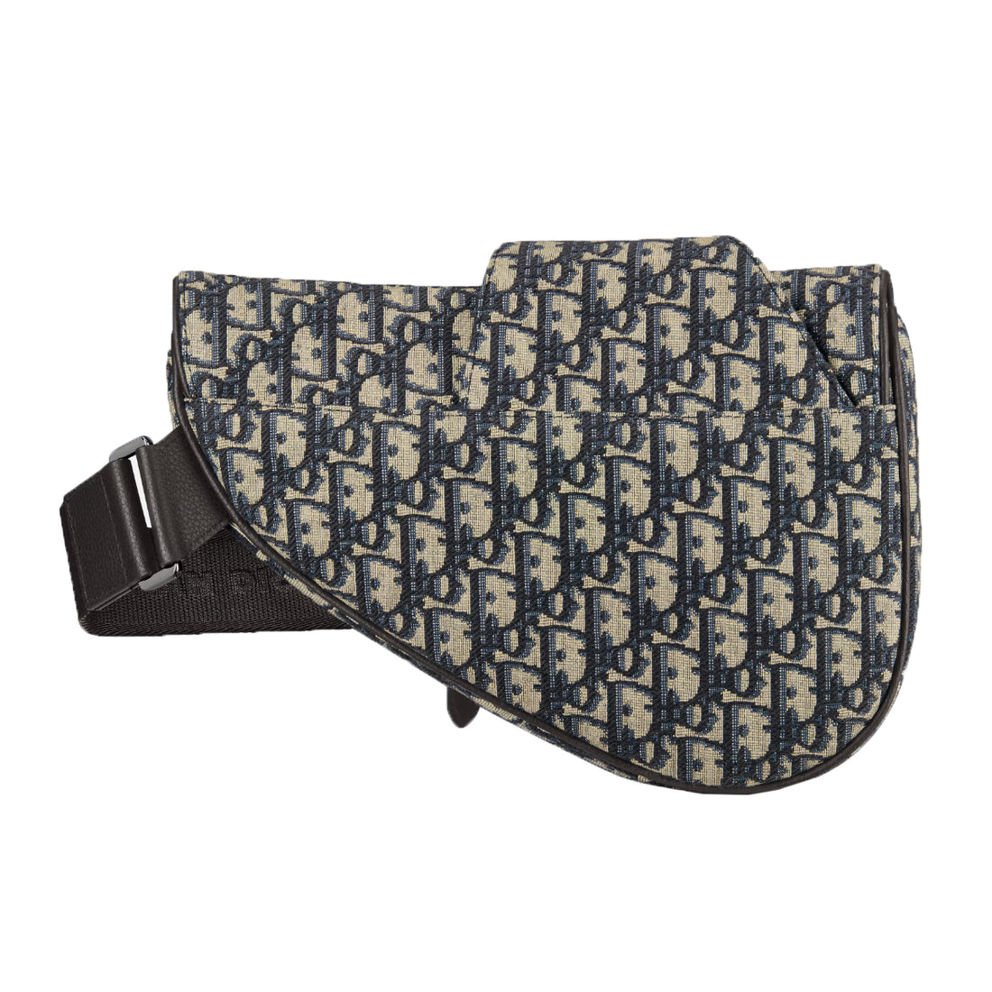 Dior Oblique Jacquard Saddle Bag