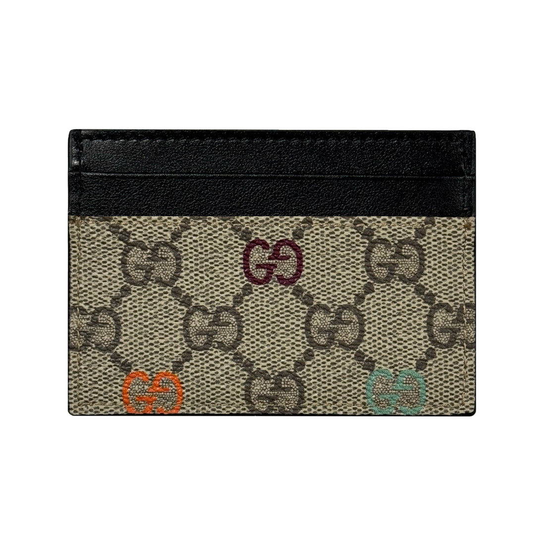 Gucci GG Multicolor Printed Card Holder