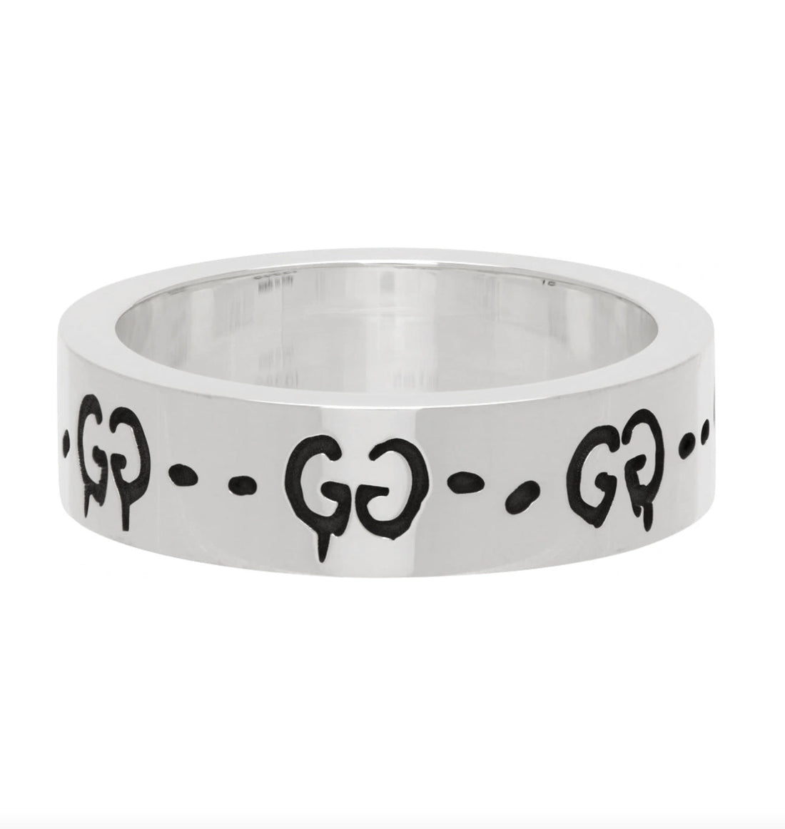 Gucci Ghost Silver Ring