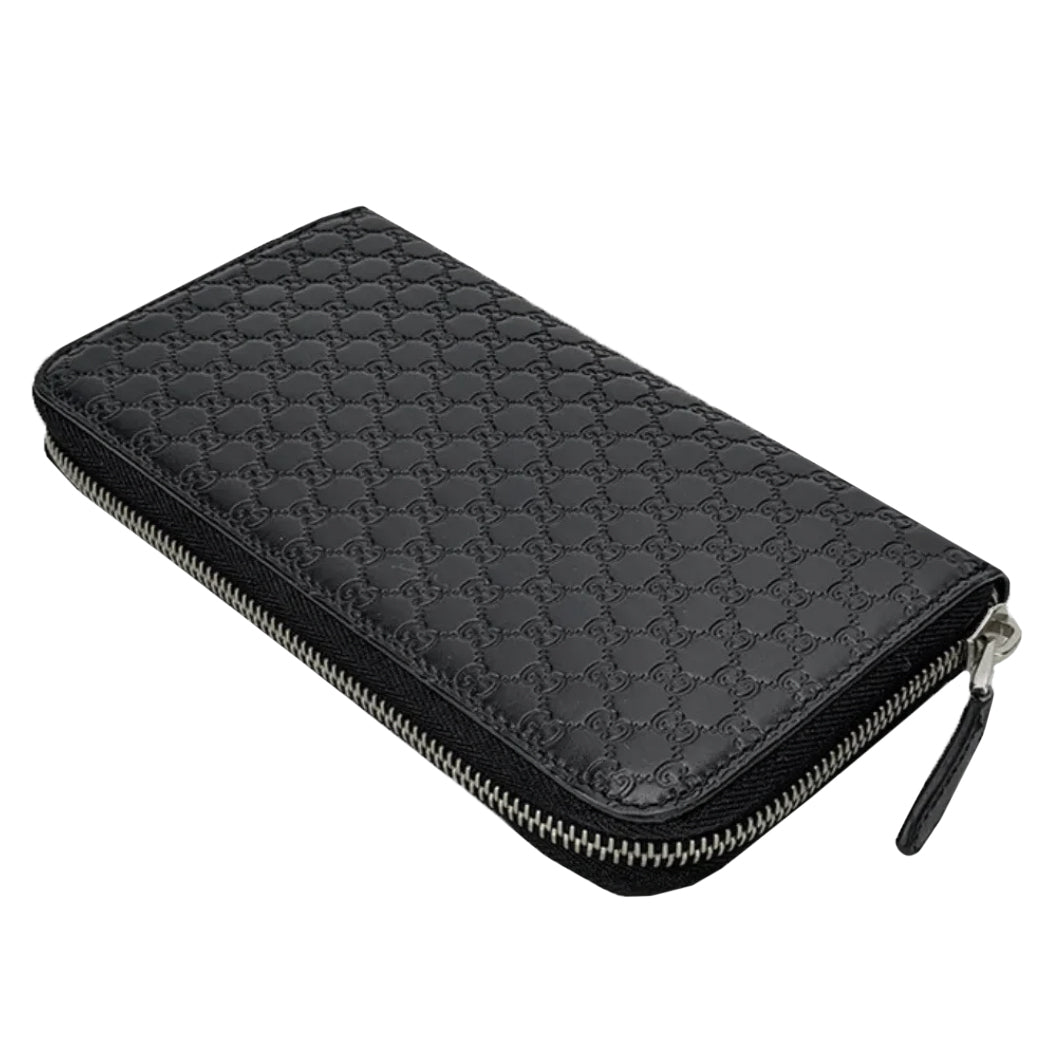 Gucci GG Microguccissima Zip Long Wallet