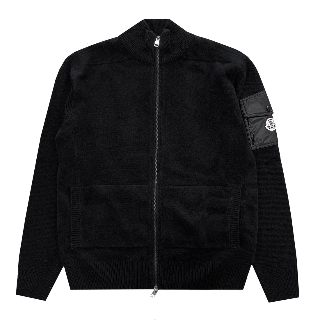 Moncler Zipped Knitted Cardigan