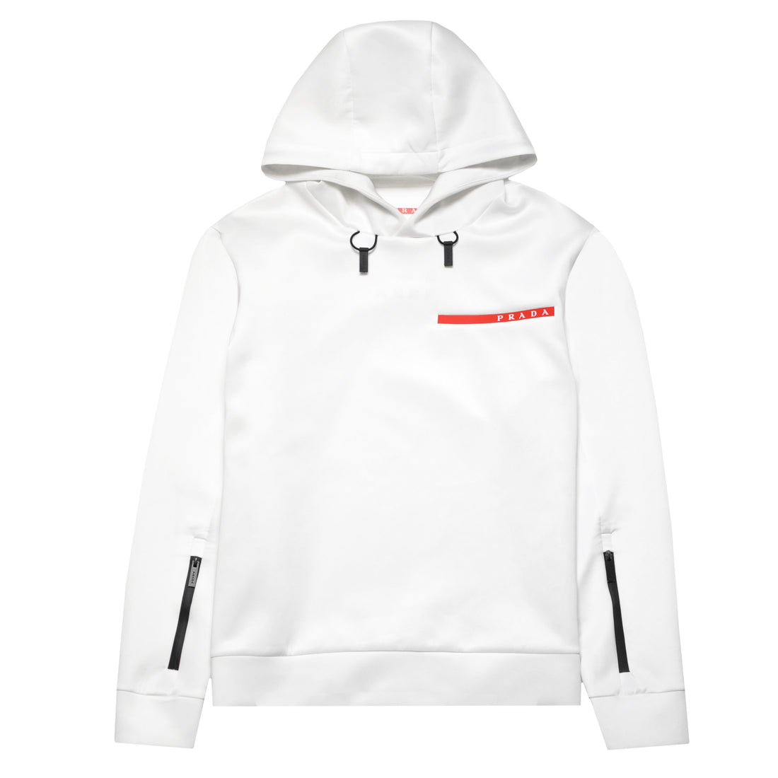 Prada Linea Rossa Double Tec Jersey Hoodie