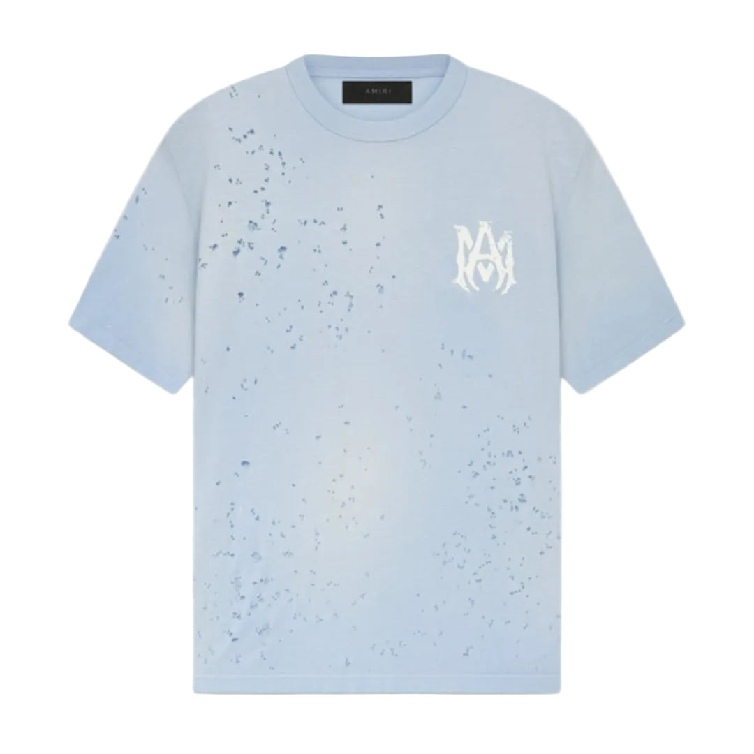 Amiri Washed Shotgun Gray Dawn T-shirt