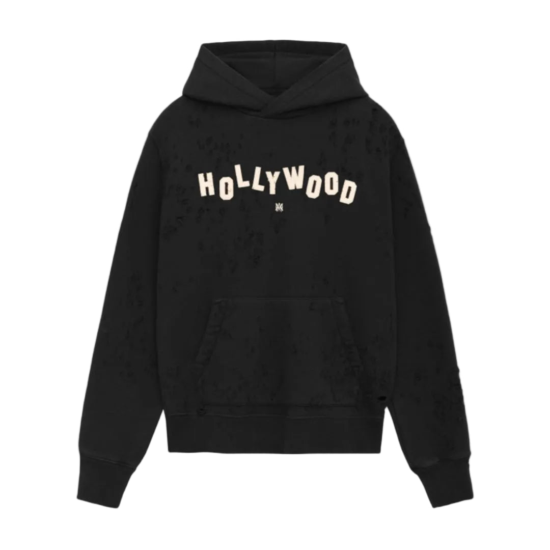 Amiri Hollywood Shotgun Hoodie Black