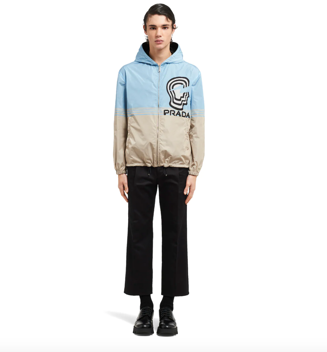 Prada Reversible Nylon Windbreaker