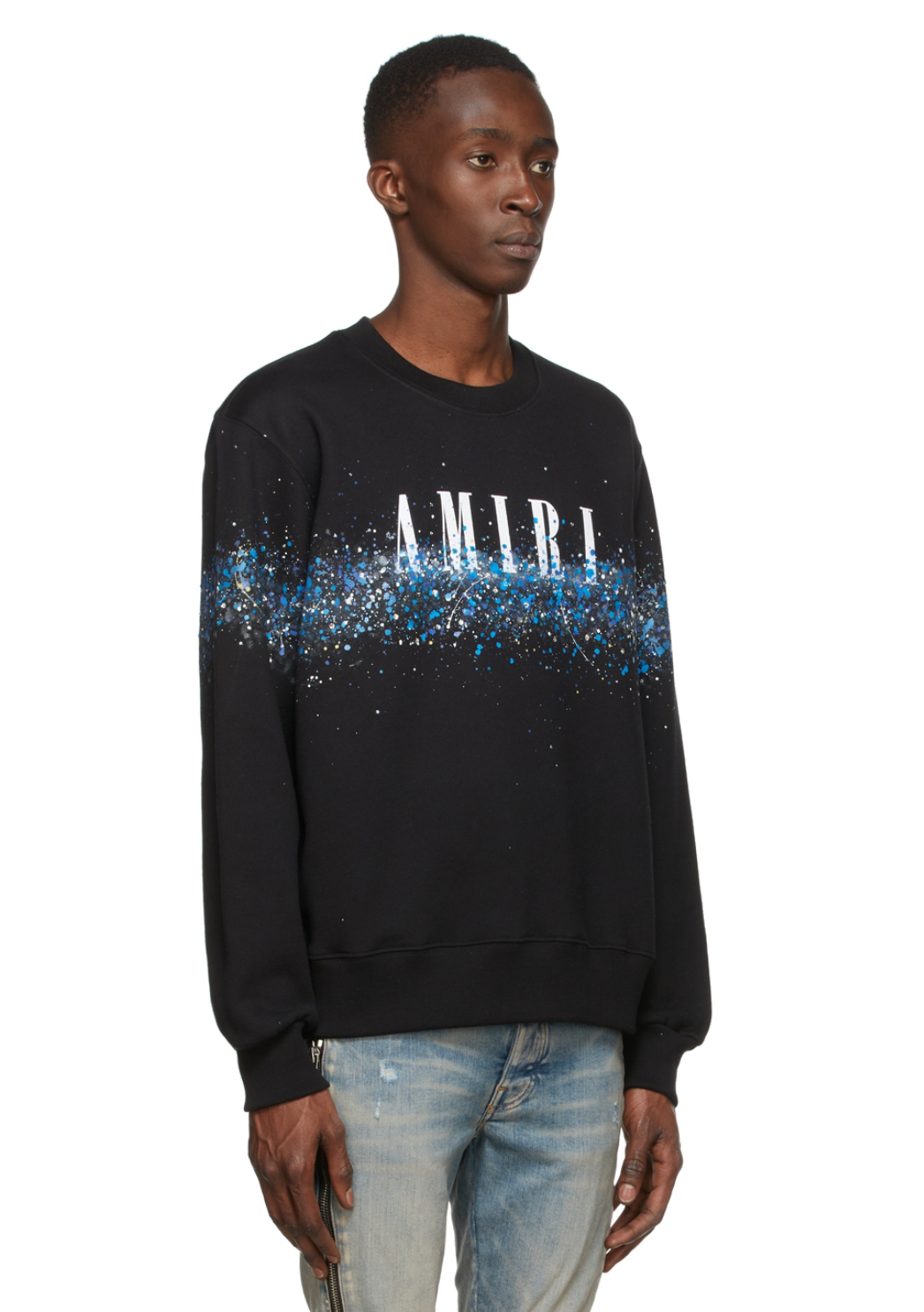 Amiri Paint Splatter Sweatshirt