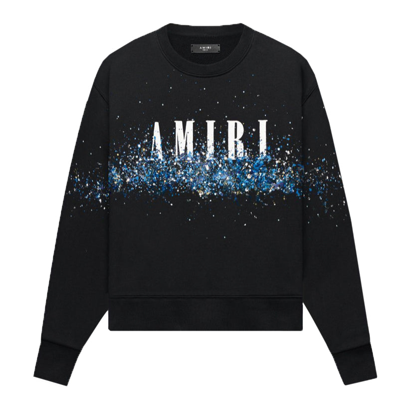 Amiri Paint Splatter Sweatshirt