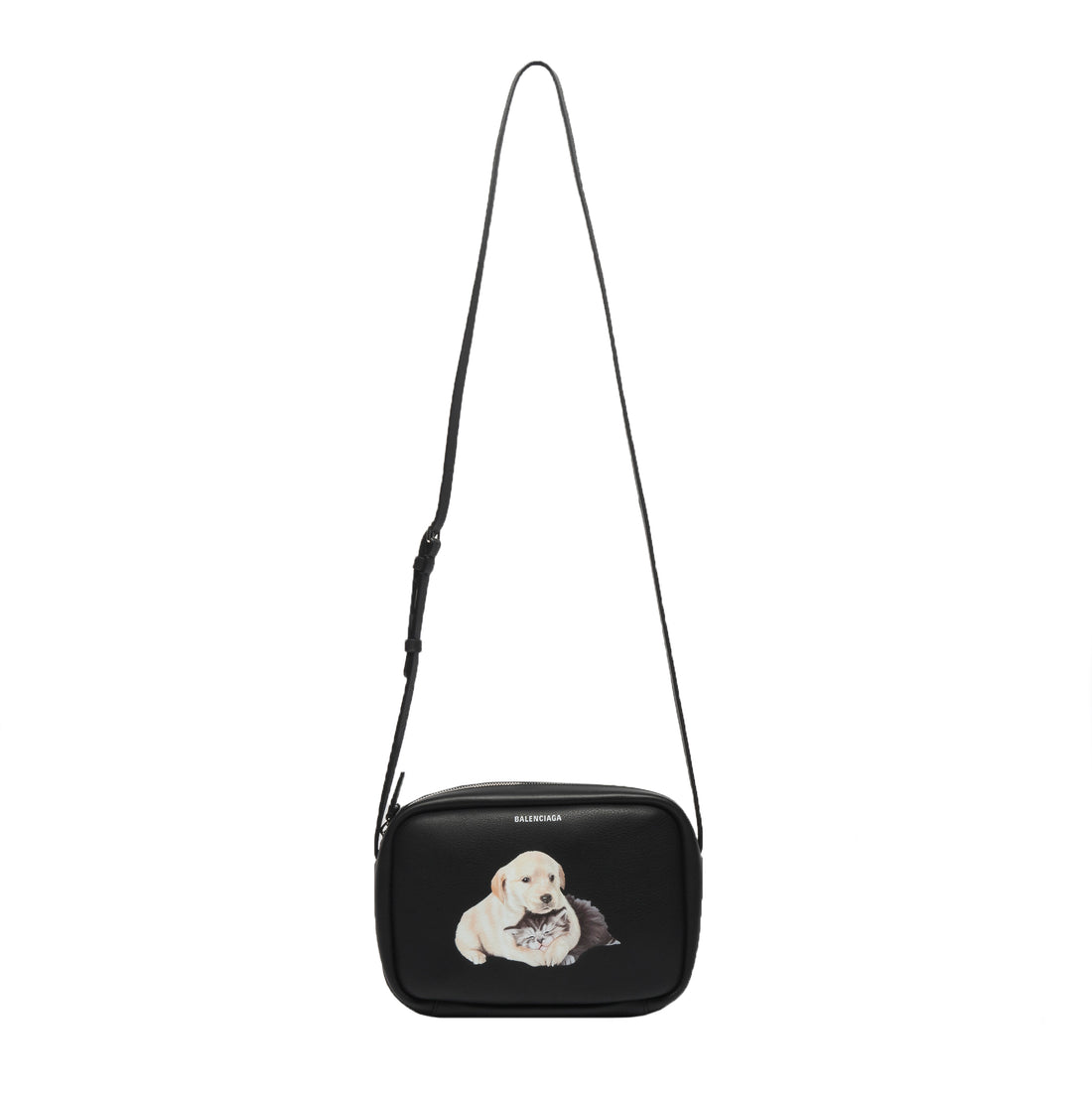 Balenciaga Camera Leather Bag