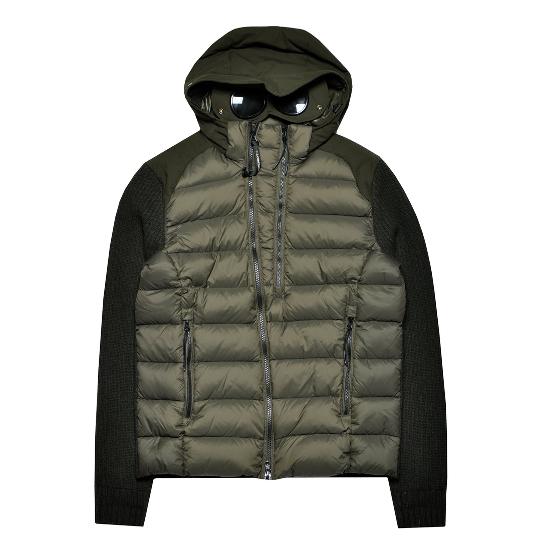 C.P. Company Goggle Down Cardigan
