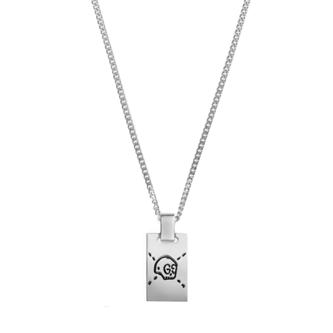 Gucci Ghost Silver Necklace