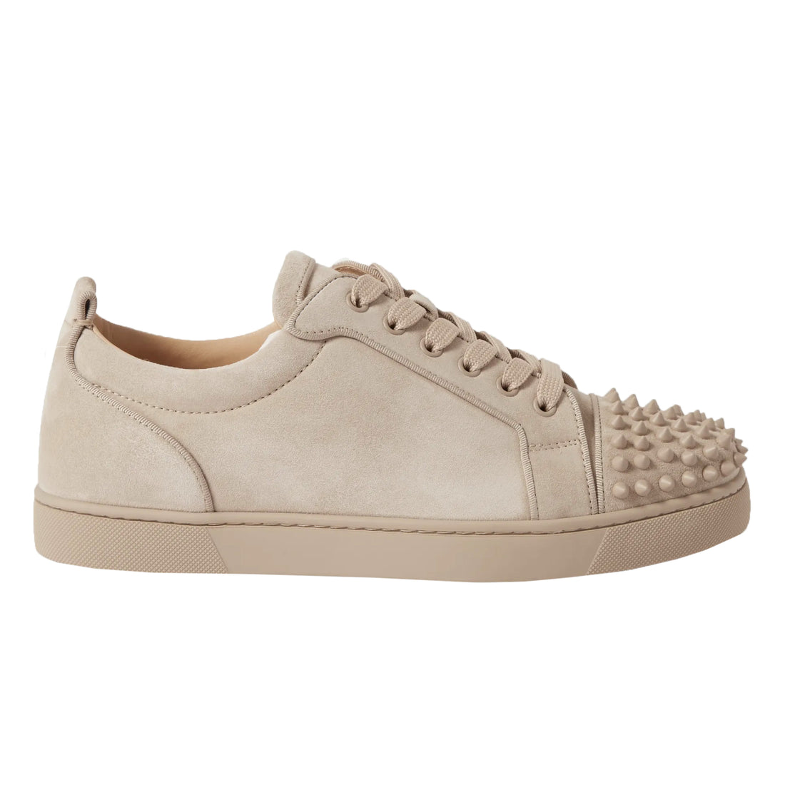 Christian Louboutin Junior Spike Suede Sneaker