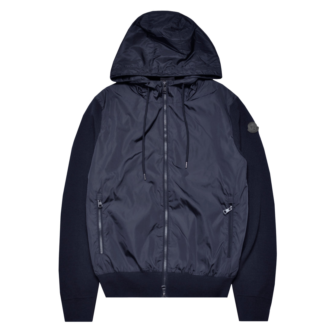 Moncler Hooded Hybrid Cardigan