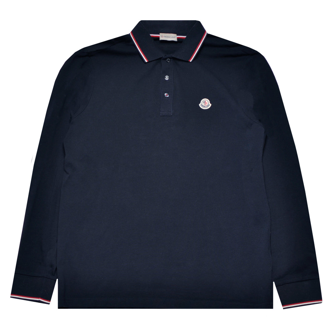 Moncler Long Sleeve Polo Shirt