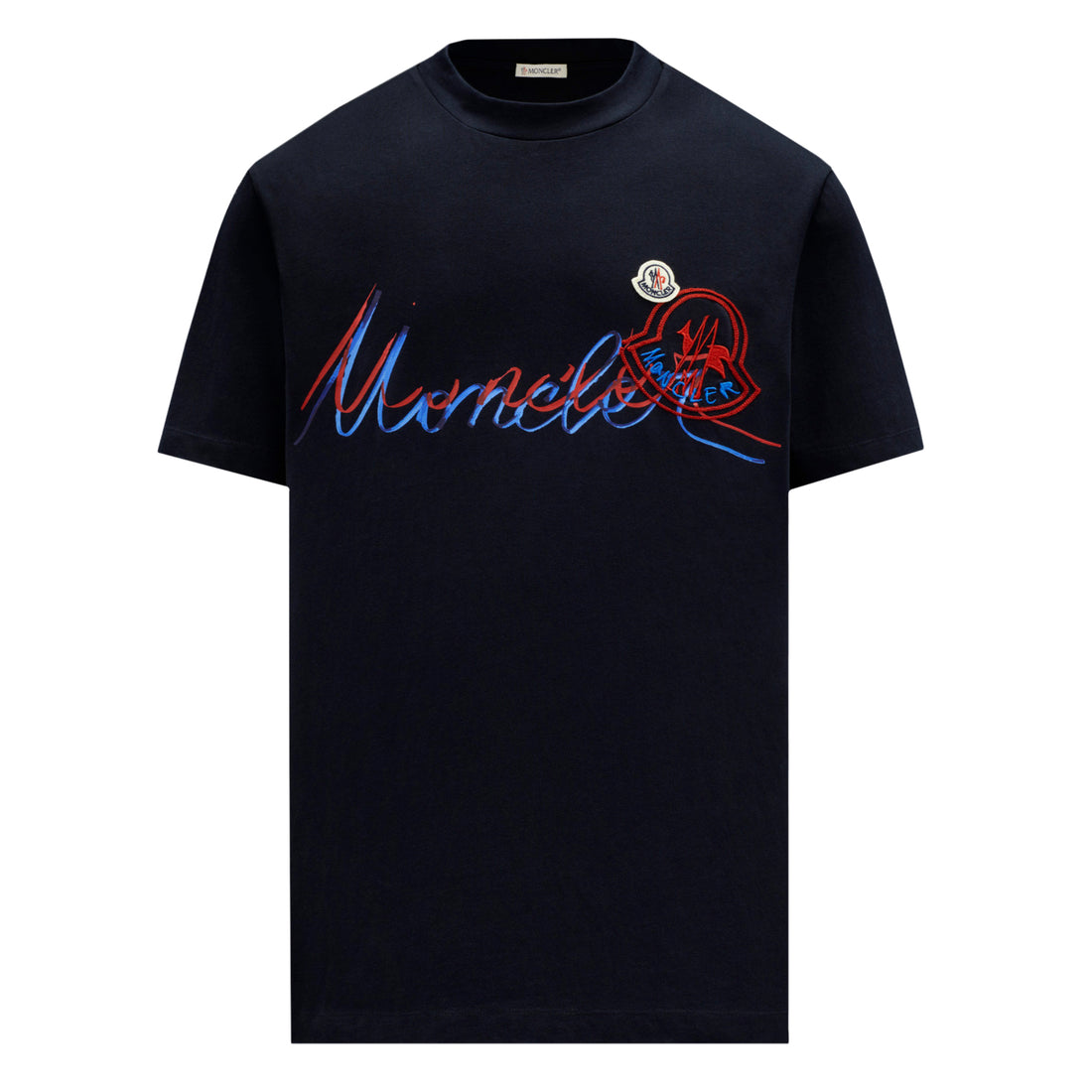 Moncler Logo Embroidery T-Shirt