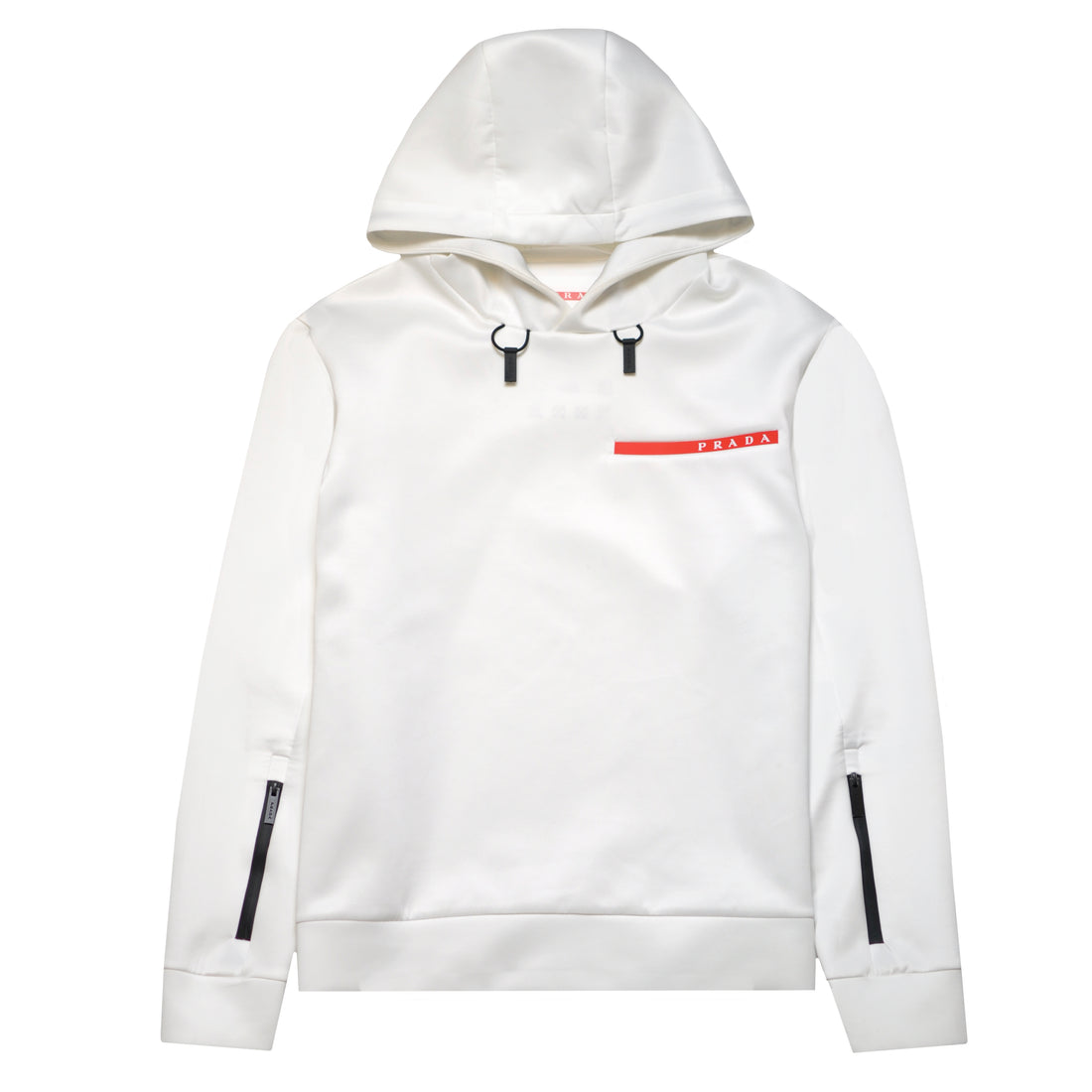 Prada Linea Rossa Double Tec Jersey Hoodie