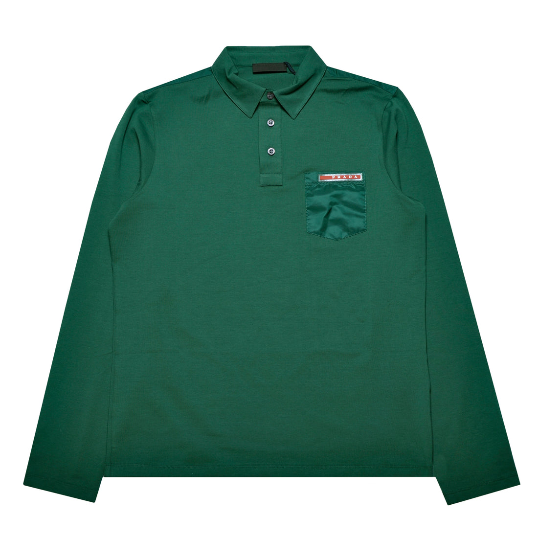 Prada Long Sleeve Polo Shirt