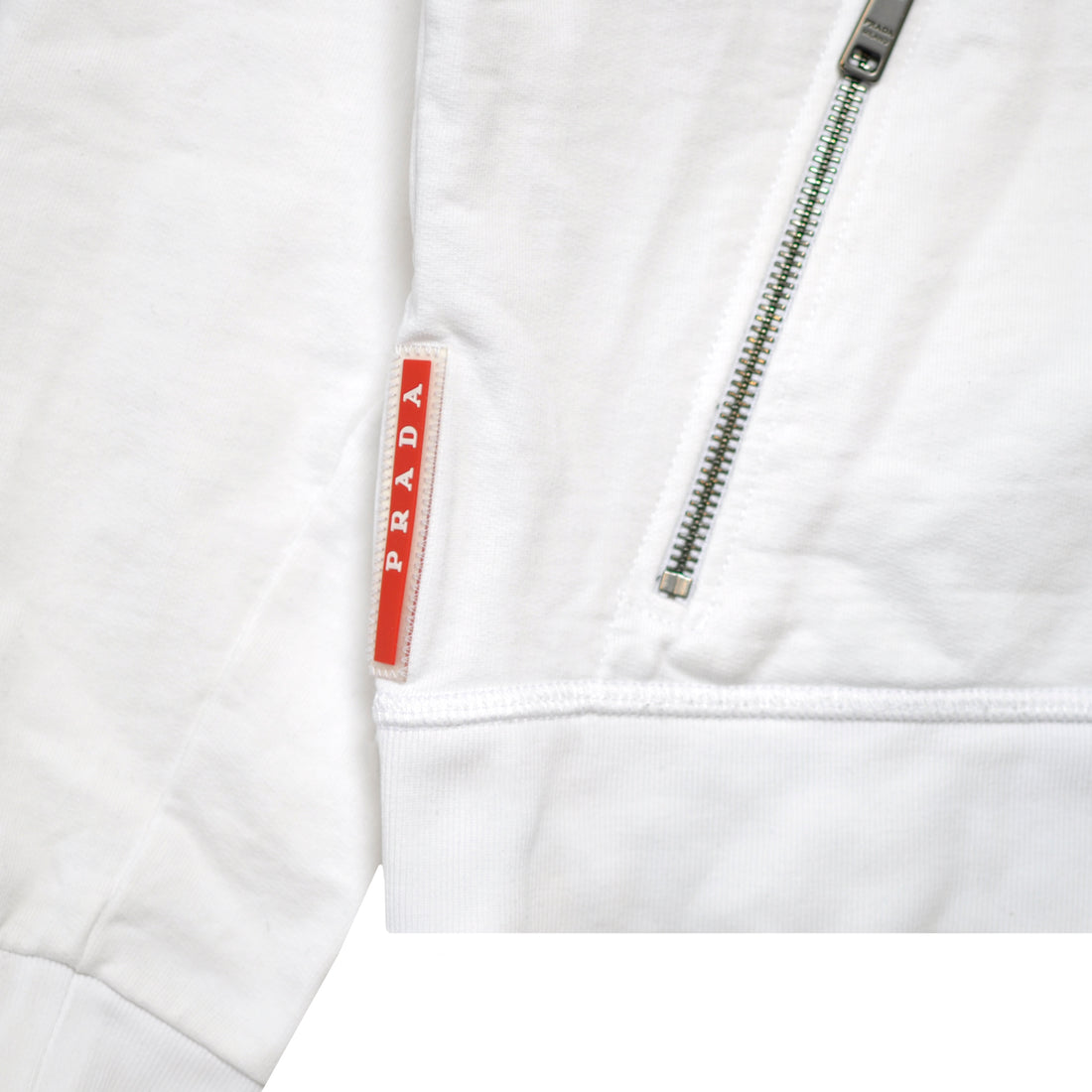 Prada Zip-Up Hoodie
