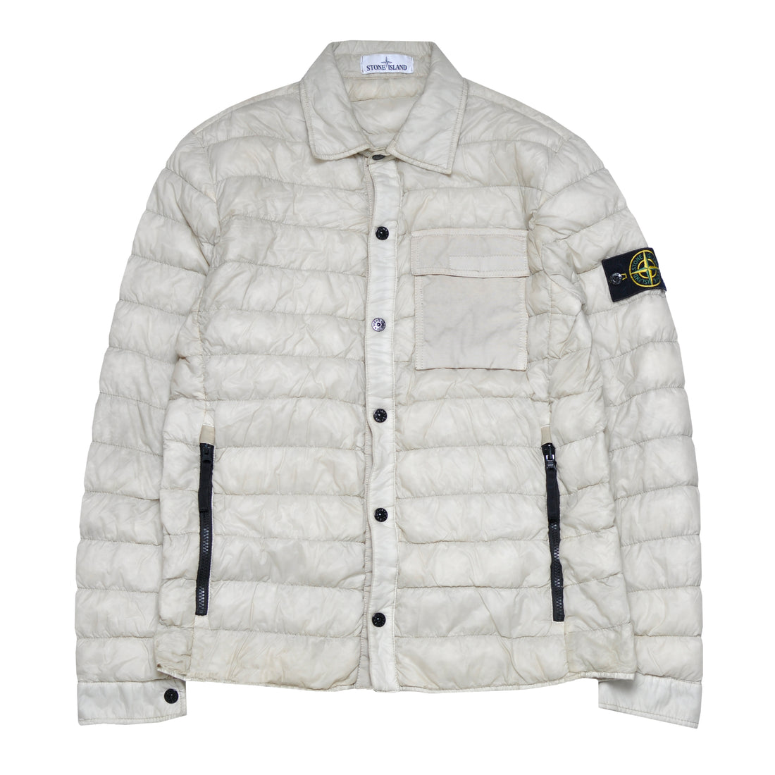 Stone Island Garment Dyed Micro Yarn Down Jacket