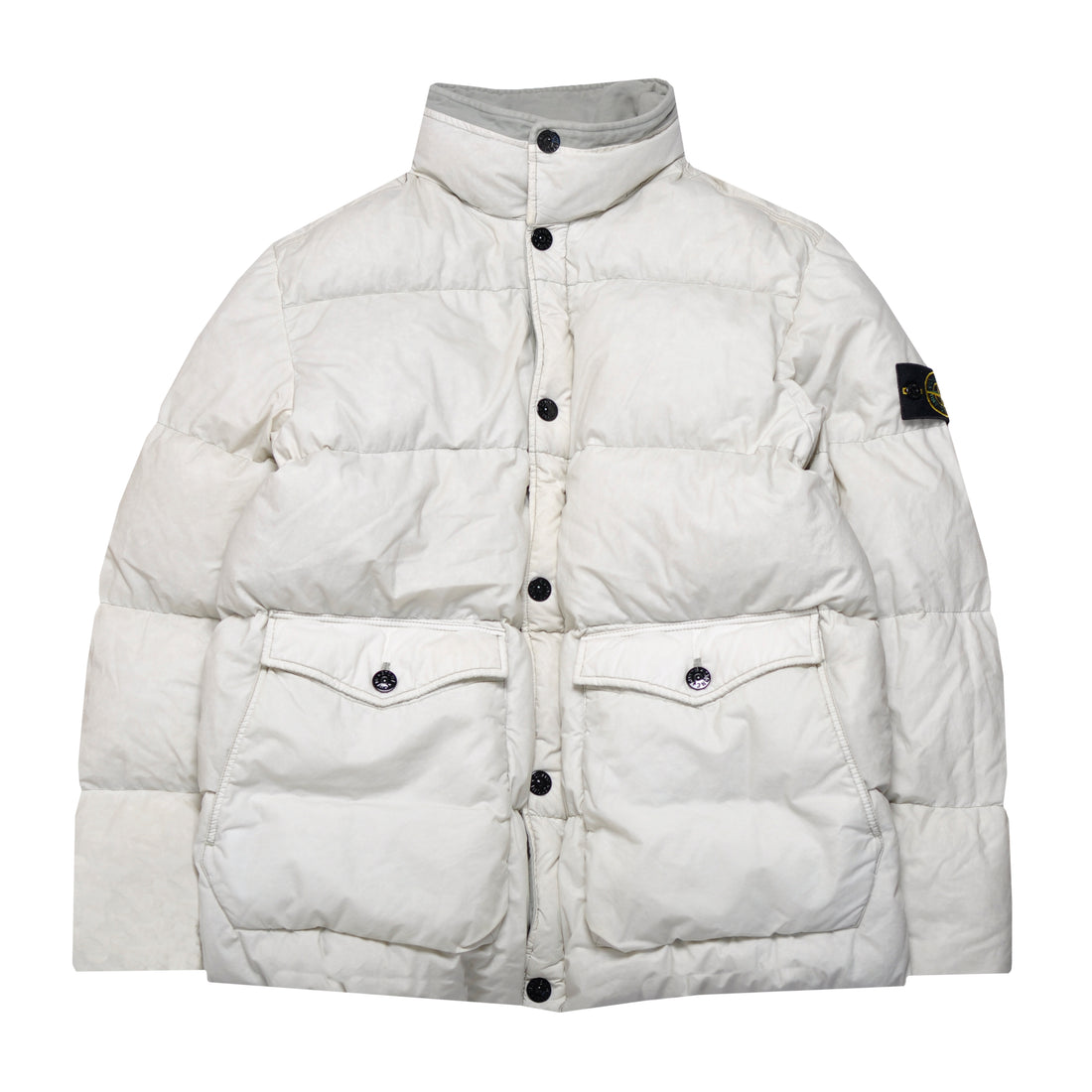Stone Island Resin Poplin Down Jacket