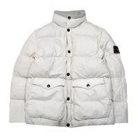 Stone Island Resin Poplin Down Jacket